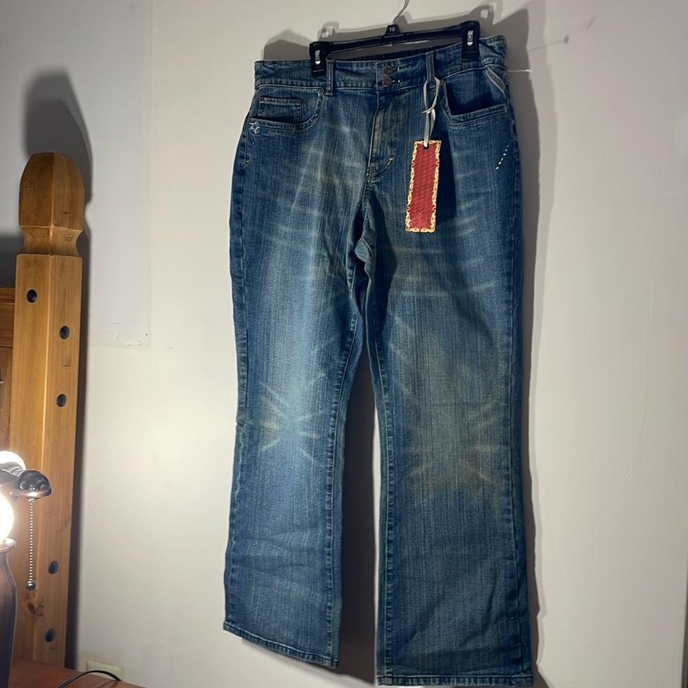 Jessica Simpson size 18w flared jean.